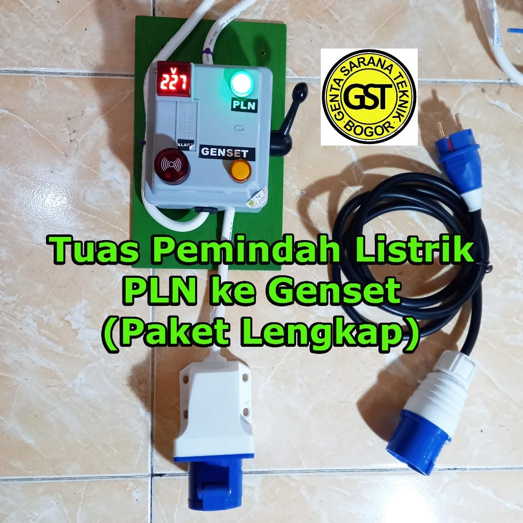 🎚️ SAKLAR PENGAMAN OTOMATIS (ATS) - Pindah PLN ke Genset Tanpa Meledak