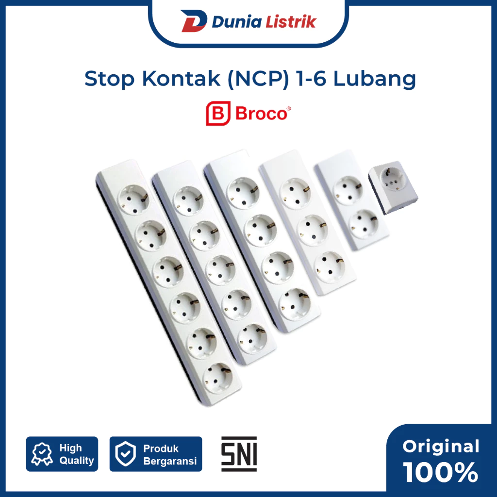 🔌 TERMINAL LISTRIK HEAVY DUTY - Cabang 6 Lubang (Kuningan Asli)