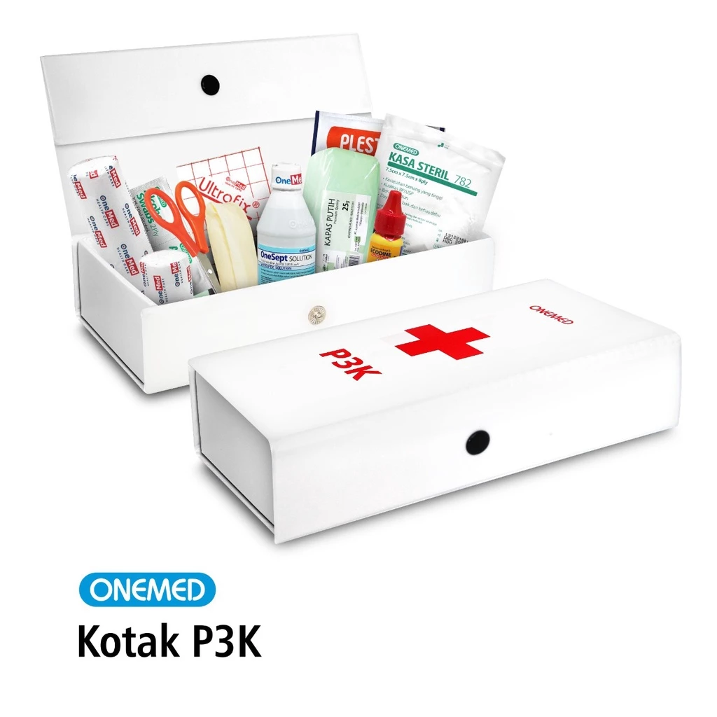 🚑 KOTAK P3K LENGKAP - Pertolongan Pertama Sebelum Dokter Datang
