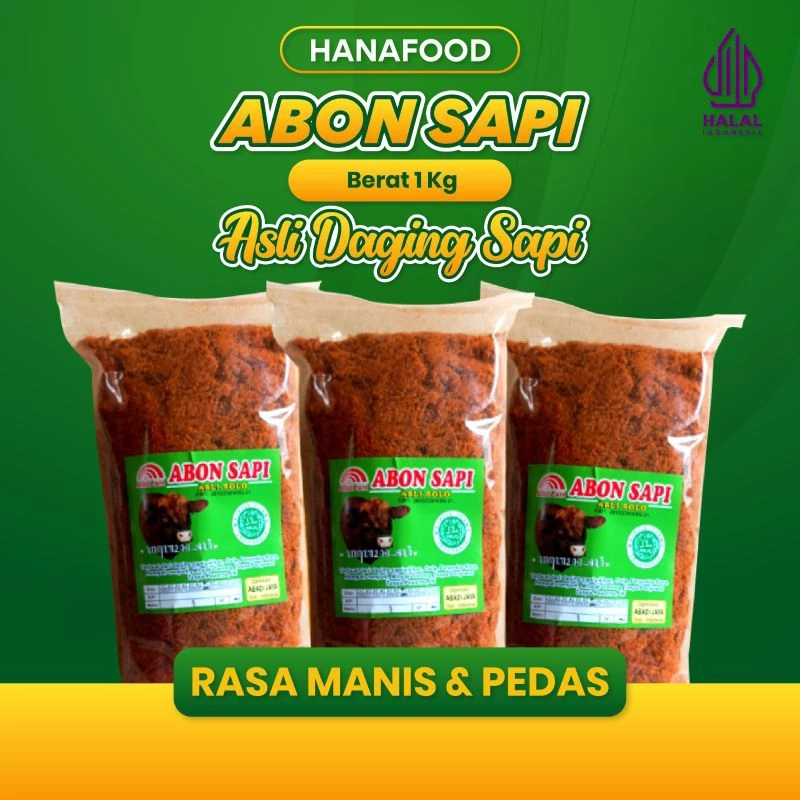 🥩 DAGING TAHAN BASI 1KG (ABON) - Protein Tanpa Kulkas